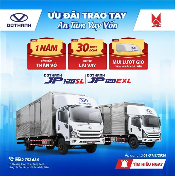 Khuyến mại DOTHANH JP Tháng 8.2026